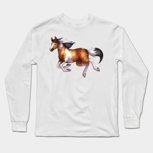 Cozy American Paint Horse Long Sleeve T-Shirt